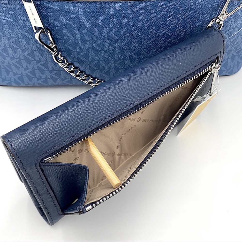 MICHAEL KORS LG CHAIN BACKPACK & SM TZ COINPOUCH - Picture 8 of 16